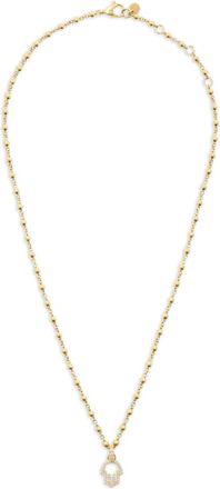 Alinka 18kt geelgouden Caviar Ball schakelhalsketting