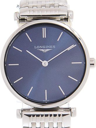 Longines La Grande Classique Quartz Blue Dial Ladies Watch L4.209.4.95.6