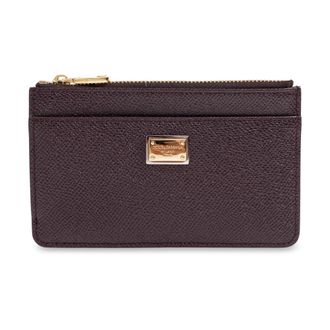 Dolce & Gabbana Wallets & Cardholders, female, Red, Size: ONE SIZE Dauphine Card Holder
