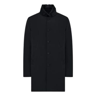 Duno Jassen, Heren, Zwart, L, Wol, Capalbio Coat