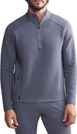 Rhone Tribeca Tech Half Zip Pullover in Folkstone Gray at Nordstrom Rack, Size Xx-Large
