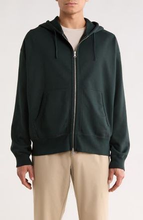 Reigning Champ Midweight Terry Relaxed Zip Hoodie in Petrol at Nordstrom Rack, Size X-Large