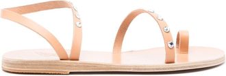 Ancient Greek Sandals Eleftheria leather sandals - women - Calf Leather/Calf Leather/Rubber/Calf Leather - 37 - Neutrals
