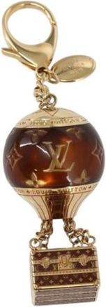 Louis Vuitton Pre-owned Metalen Sleutelhanger - Dames - Vintage Accessoires - Geel - ONE Size - Vintage