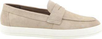 Geox Loafers - Heren - Loafers - Beige - 42 EU - Leer - Schoenen