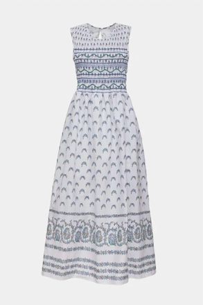 Loretta Caponi Womens Gioia Dress In Flowers Luminaria