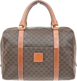 Celine Pre-owned Handbags, female, Brown, Size: ONE SIZE Pre-owned Vintage Plastic Handbag