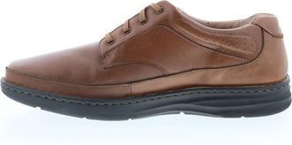 Drew Mens Toledo Leather Oxford Shoes In Dark Brown