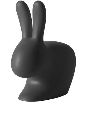 QEEBOO Sedia a forma di coniglio - Nero