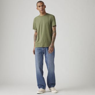 Levi's 555 Relaxed Straight Jeans - Mens - 28X32 - Dark Wash / Daily Ritual