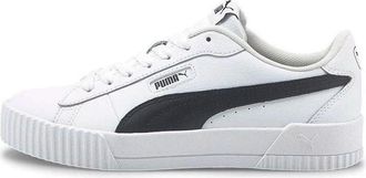 Puma (WMNS) PUMA Carina Crew White Black 374903-05