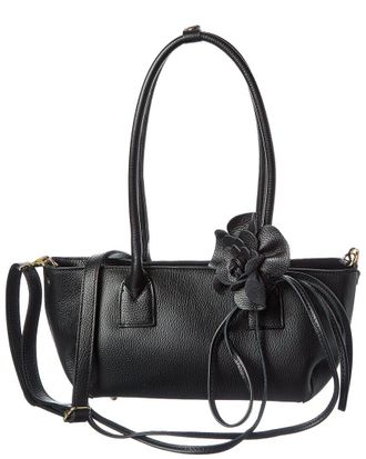 Persaman New York Genevieve Leather Shoulder Bag