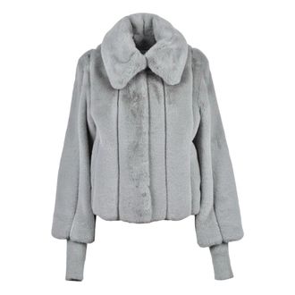 Patrizia Pepe Heren, Jassen, Grijs, Maat: S Poliester