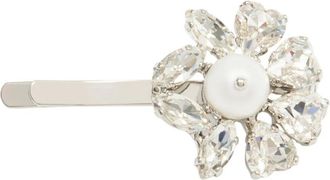 Simone Rocha Hair Accessories, female, White, Size: ONE SIZE Mini Heartbloom Hair Clip
