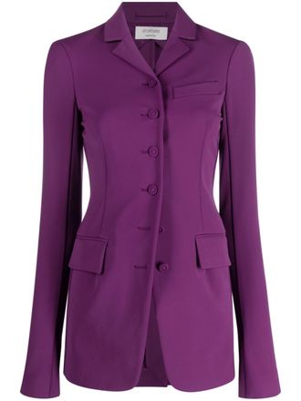 Sportmax single-breasted jacket - Purple