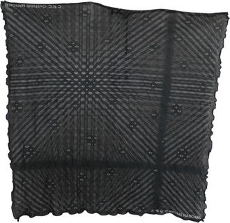 Costume National Viscose Foulard - Dames - Sjaals - Zwart - ONE Size - Accessoires