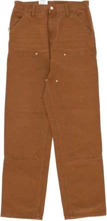 Carhartt Work in Progress Double Knee Pant - Heren - Regular Fit Jeans - Bruin - W36 L32 - Katoen - Jeans