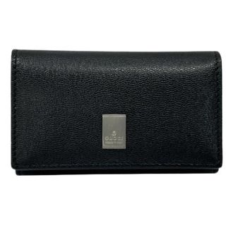 Gucci Pre-owned Keycase - Heren - Vintage Accessoires - Zwart - ONE Size - Leer - Vintage