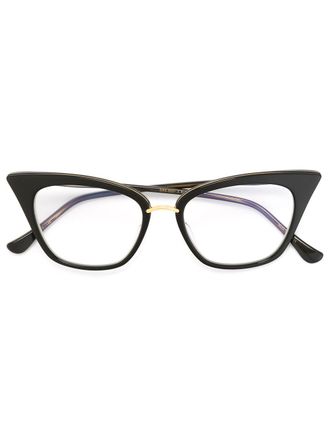 Dita Eyewear Rebella cat-eye glasses - unisex - Acetate/Metal (Other) - 51 - Black