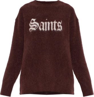 AllSaints Saints Sweater - Knitwear - Mujer - Marr&oacute;n - XS