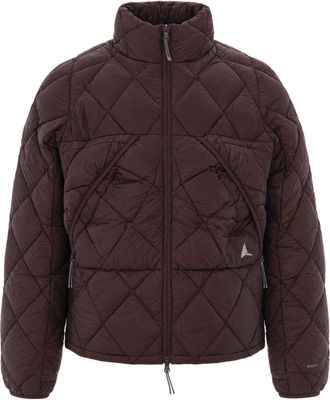 Roa Black Diamond Quilted Hooded Down Jacket