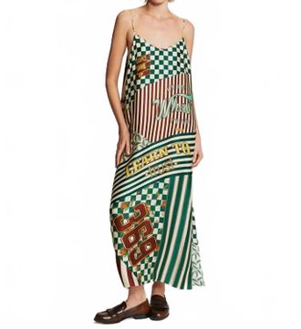 Me369 Olivia Camisole Dress In Sporty Jade