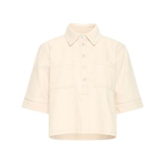 Ichi Giacca leggera - - Jackets - Donna - Beige - XS