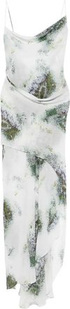 CHRISTOPHER ESBER Absence maxi-jurk met col - Wit