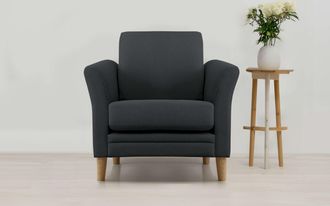 HOME AFFAIRE Sessel »Arellano, Breite 93 cm« klassisches Design, mit Massivholzfüssen, Webstoff fein