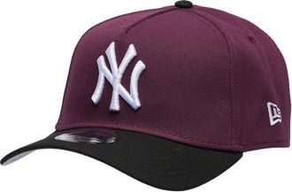 New Era Womens New York Yankees Yankees 9FORTY A-Frame Cap - Adult Plum/Black