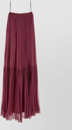 Chlo&eacute; silk maxi dress