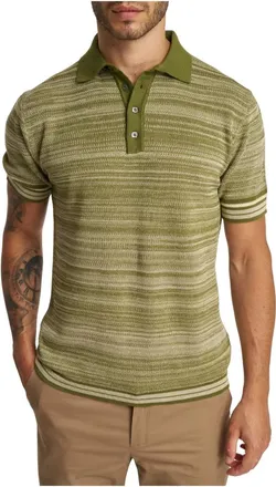 Daniele Fiesoli Tops, Heren, Groen, L, Katoen, Korte Mouw Polo