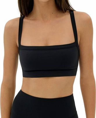 SPLITS59 Monah Rigor Bra In Black