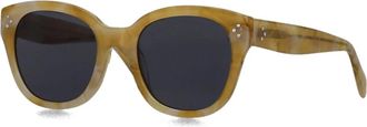Notre-V Anna Dames Zonnebril Bruin - Dames - Zonnebrillen - Bruin - ONE Size - Accessoires