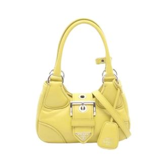 Prada Pre-owned Handbags, female, Yellow, Size: ONE SIZE Pre-owned Vintage Handbag