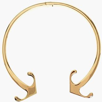 Off-white Torque Necklace MONO ARROW In Gold-Effect Brass size One Size