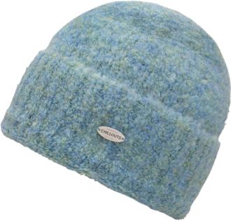 Chillouts Beanie CHILLOUTS Emma Hat, Damen, blau (washed blau), Materialmix, unifarben, M&uuml;tzen Beanie, ist formbest&auml;ndig, pflegeleicht, kuschelig weich