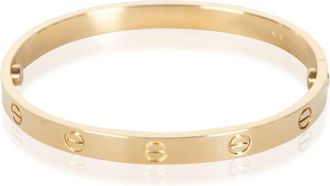 Cartier Pre-Owned Cartier Yellow Gold Love Bracelet