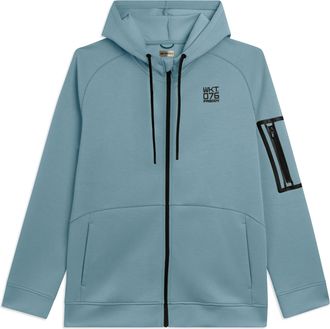 Freddy Felpa con cappuccio full zip in tessuto tecnico