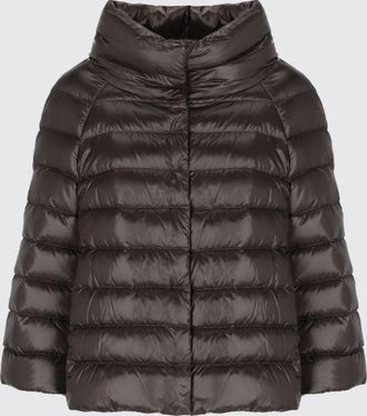Herno Sofia Short Ultra-Light Nylon Down Jacket with High Neck