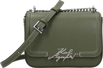 Karl Lagerfeld Leather Crossbody Womens Bag