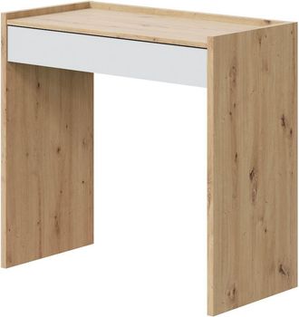 For&eacute;s Fores - Mesa Estudio Con Cajon Noa Roble Blanco