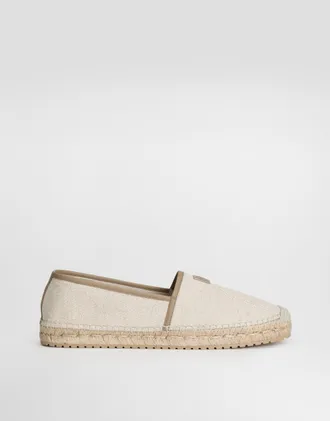 Dolce & Gabbana Canvas Espadrilles - Man Sandals And Slides Multicolor 41
