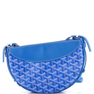 Goyard Hirondelle Shoulder Bag Coated Canvas and Leather