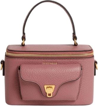 Coccinelle Beat Generation Mini - Dames - Handtassen - Roze - ONE Size - Katoen - Tassen