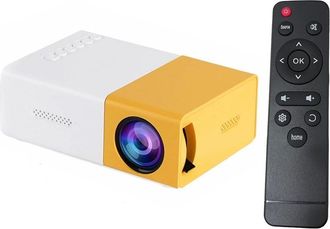 Trade Shop Trade Shop - Mini Proiettore Portatile Hd Led Videoproiettore Home Cinema Tv Hd/av/usb/audio
