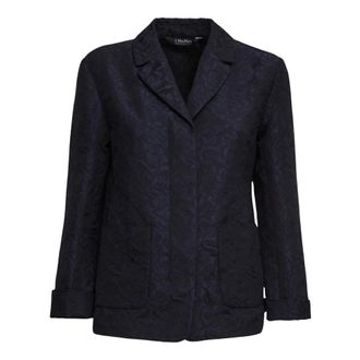 Max Mara Dames, Jassen, Blauw, Maat: XS