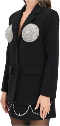 TPN Tpn, Jassen, Dames, Zwart, S, Polyester, Lange Jas