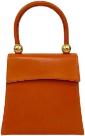 Celine Pre-owned Handbags, female, Orange, Size: ONE SIZE Pre-owned Vintage Handbag