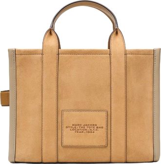 Marc Jacobs Womens Tote Bag Sahara Suede Leather Handbags Hand